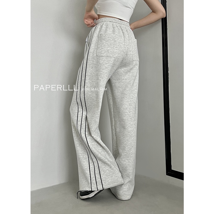 Quần Thể Thao Ống Rộng Phong Cách Âu Mỹ Thời Trang Cho Nữ