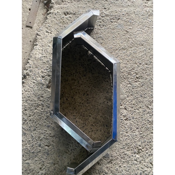 DÈ INOX BÁNH ĐƠN XE BA GÁC