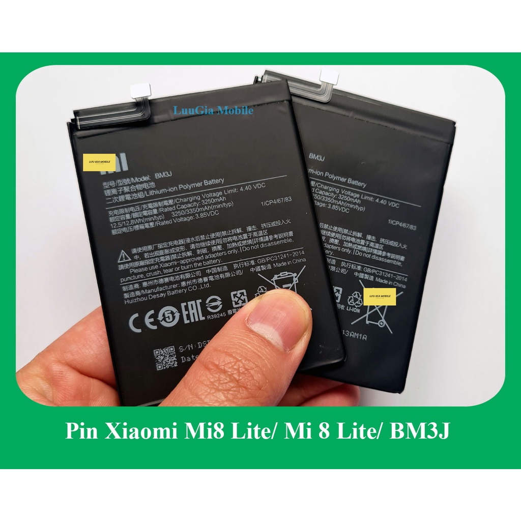 Pin Xiaomi Mi8 Lite, Mi 8 Lite BM3J