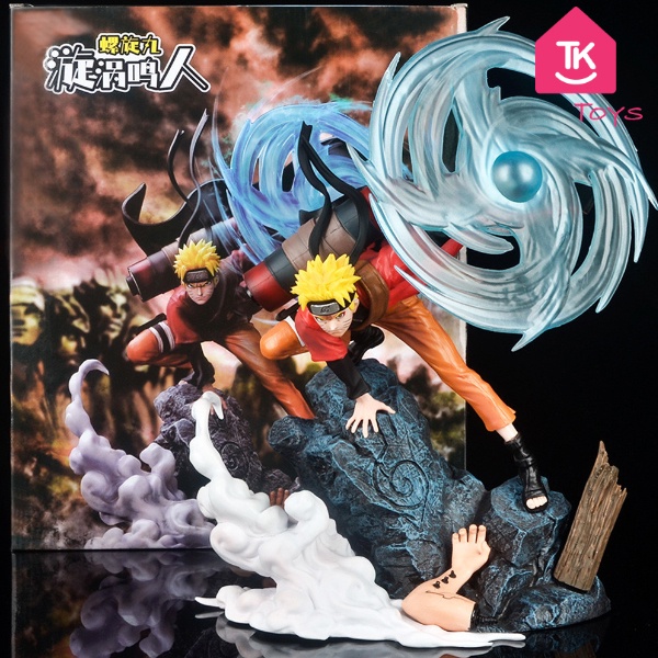 Mô hình Naruto Rasengan Shuriken Bản Đầy Đủ, Màu Sắc Nét Mô Hình Anime Trang Trí Naruto