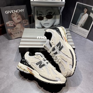 Giày Thể Thao Nam Nữ new balen 1906 D, Giày NB Họa tiết xám gót đen 1906D