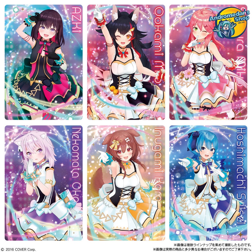 Hộp 20 gói bánh xốp Hololive Wafer 2 20Pack BOX