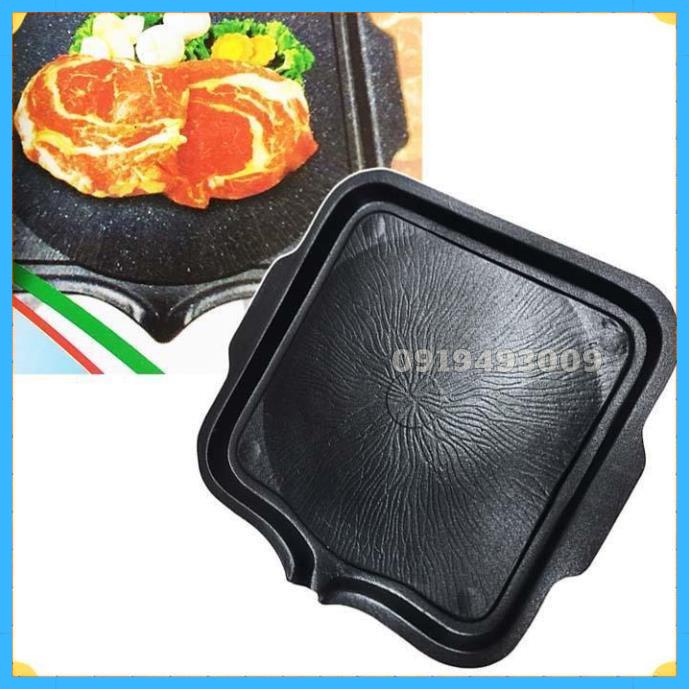 Chảo chống dính Chảo Nướng Chống Dính Bầu Kiểu Dáng Hàn Quốc Có Rãnh Thoát Dầu Tiện Ích (ảnh thật) , giảm giá siêu lớn