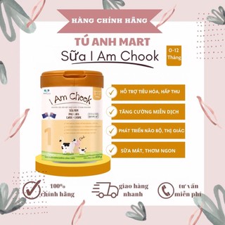 Sữa bột cho bé I Am Chook sữa dinh dưỡng phát triển chiều cao cân nặng trí não số 1, số 2, lon 850 gam chính hãng