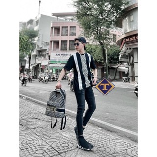 Áo Thun Nam Dior mùa hè Hot Trend Chất thun cotton mềm mịn thoáng mát