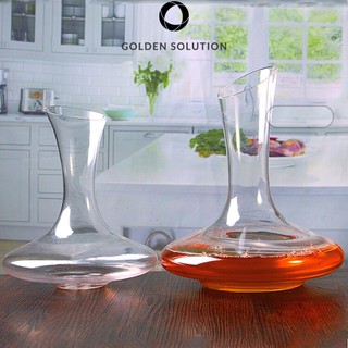 Bình đựng rượu, bình thở rượu vang, decanter thủy tinh gds cổ trơn quà tặng cao cấp gdsdct005w150