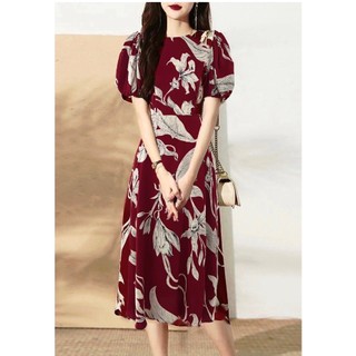 Đầm Cati lụa satin V388