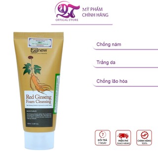 Sữa rửa mặt Benew Red Ginseng Foam Cleansing 100ml