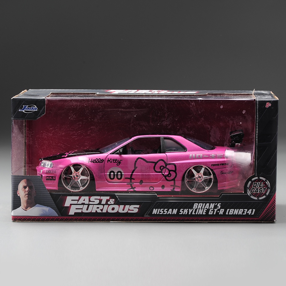 Mô Hình Xe Hơi Nissan GTR34 and GTR35 Tỉ Lệ 1 / 24