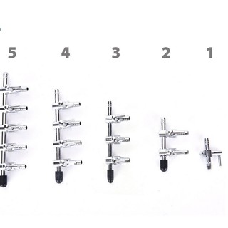 Van inox 1,2,3,4,5 đầu chia- van inox chia khí - van sủi oxy - mr fish