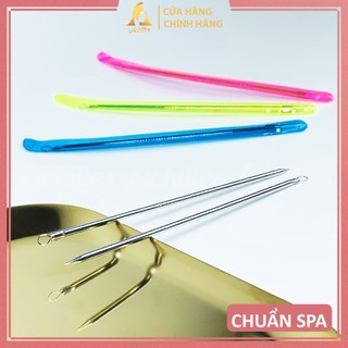 Cây nặn mụn 2 đầu - Que nặn mụn inox chuẩn Spa