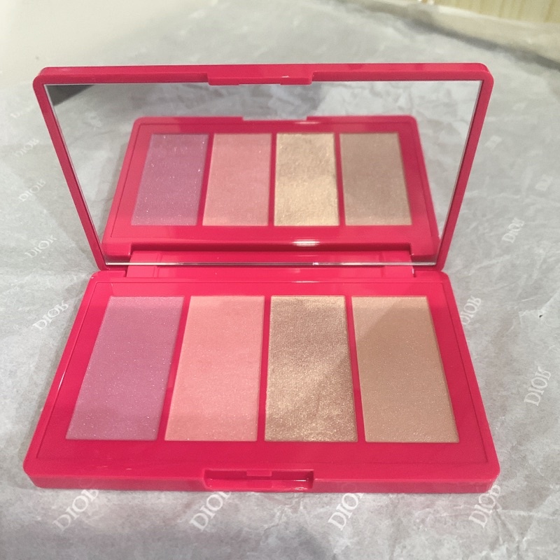 (Fullsize 9g) Bảng Make up Lancome 4 trong 1 kèm gương tiện lợi ⚡️chính hãng⚡️