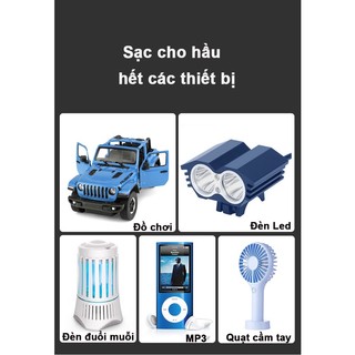 Củ sạc nhanh điện thoại cổng USB nguồn 5V 1A/2A cho camera, đèn LED, vợt muỗi, bàn chải đánh răng điện -SL001/002