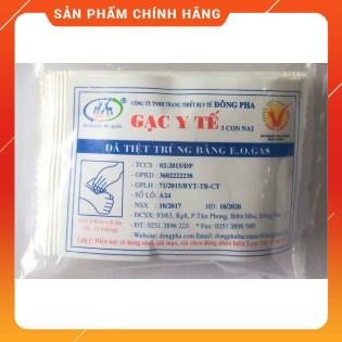 GẠC Y TẾ 5x6x8 lớp ĐÔNG PHA (10 MIẾNG/GÓI)