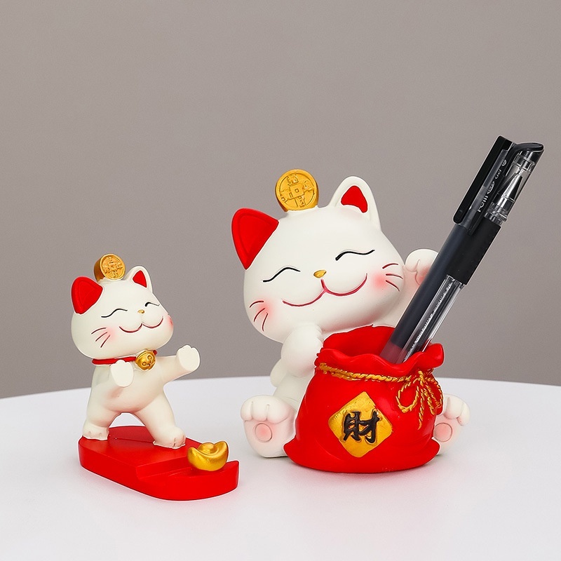 Giá Đỡ điện thoại Mèo Thần Tài 2023 Siêu dễ thương