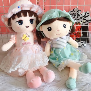Gấu bông búp bê quà tặng cho bé gái dễ thuơng