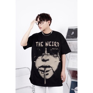 LOCAL BRAND Áo thun The Weird Phong Cách Unisex Form Rộng ATK566