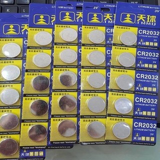 Vỉ 5 viên pin CMOS CR2032 Lithium Battery 3V