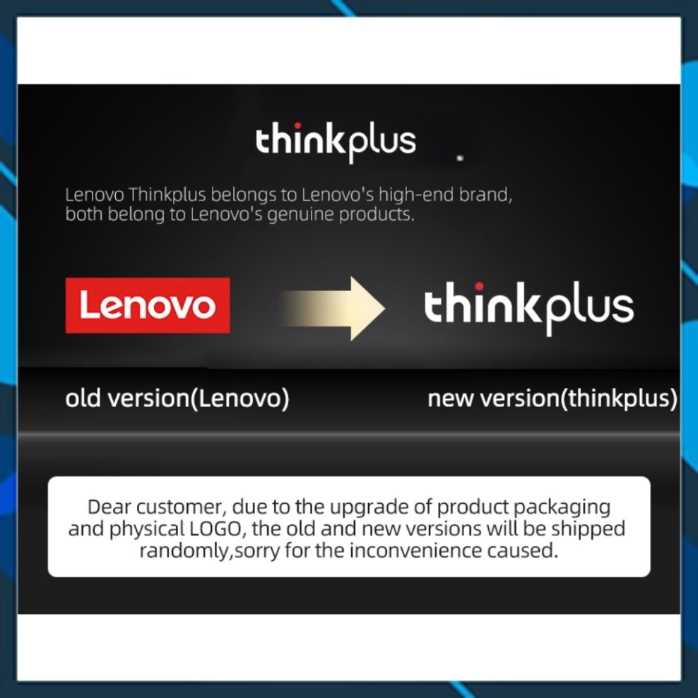 Nguyên bản Lenovo LP1S TWS Tai nghe Bluetooth 5.0Tai nghe thể thao chống thấm nước Giảm tiếng ồn với Mic tai nghe gaming