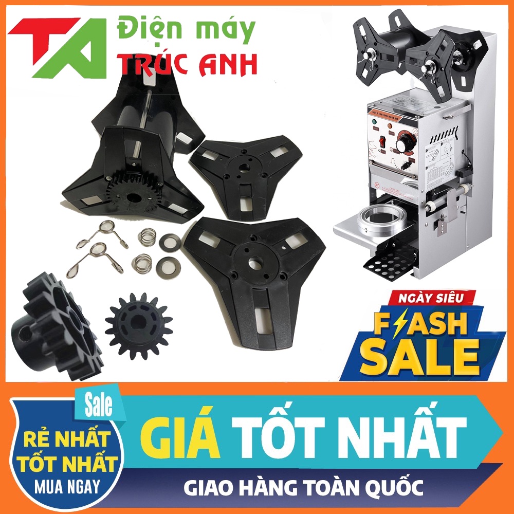 Bánh răng máy dập cốc Verly 680 - Bộ màng cuốn màng dập máy dập cốc Verly WY680