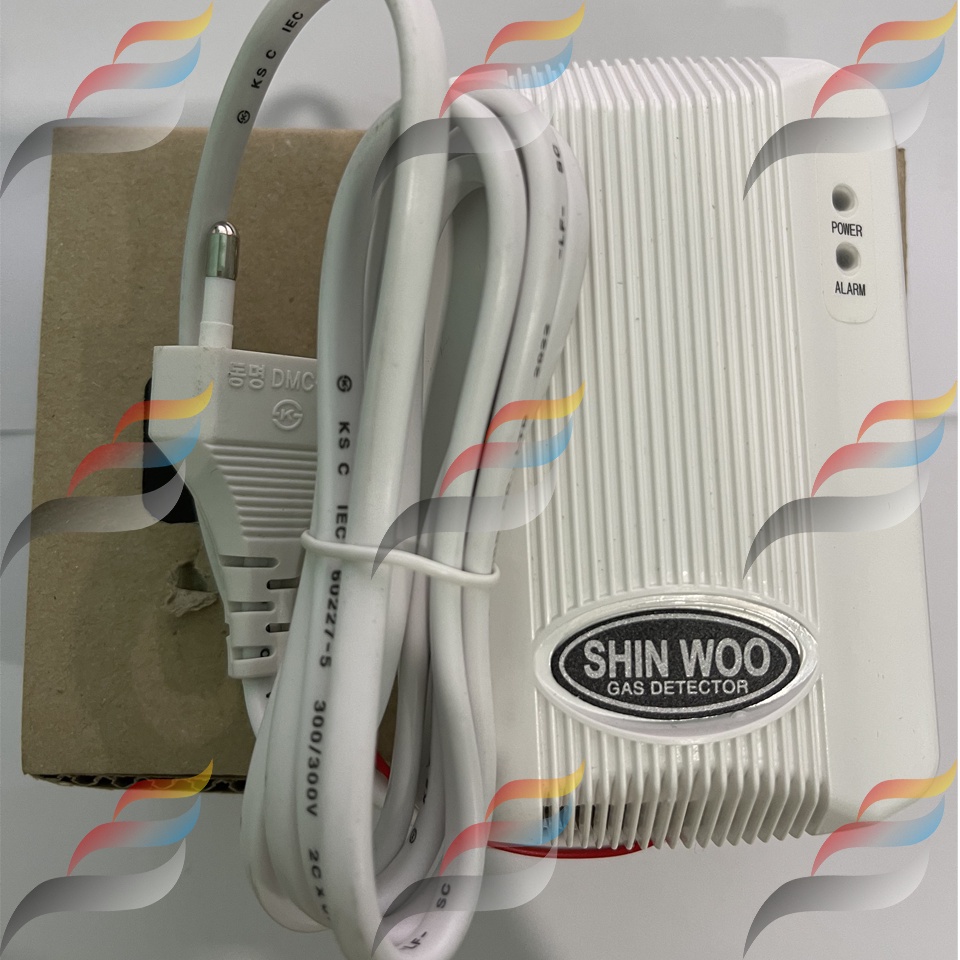 Đầu báo rò rỉ gas SHIN WOO ND-114N, Báo động rò rỉ gas, Đầu cảm biến, Máy cảnh báo rò rỉ gas