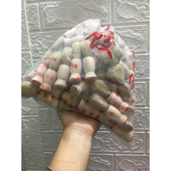combo 100 cây quét bọt râu nhỏ giá sỉ
