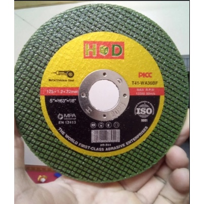 Đá cắt sắt HD 125mm 125x1.2x22