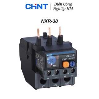 Relay rơ le nhiệt 3 pha chint nxr-38 chính hãng dải dòng từ 23 - 38a