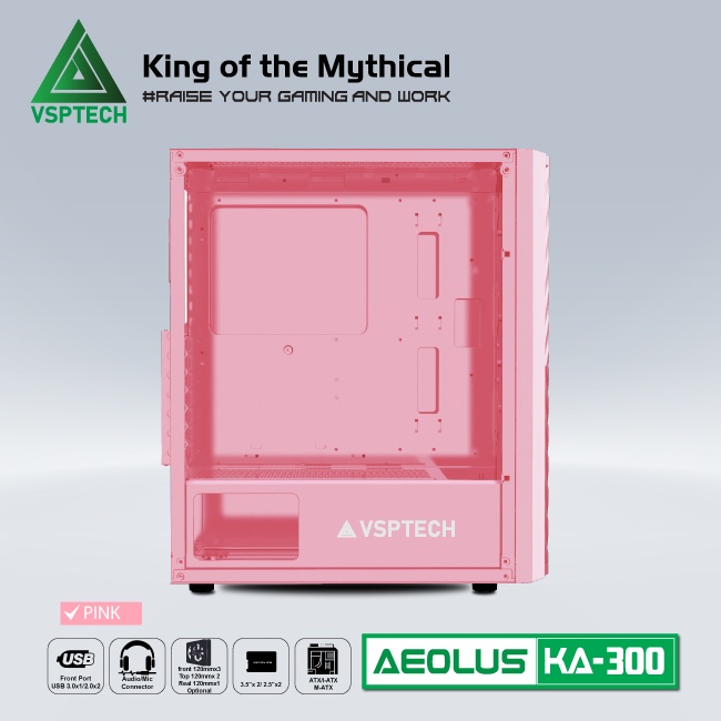 Vỏ Case VSP KA300 PINK