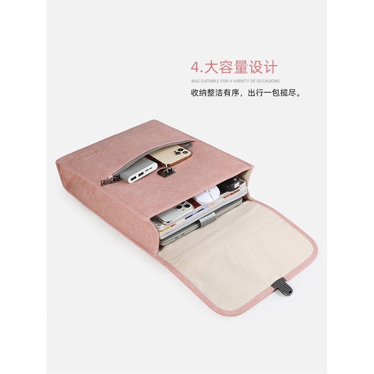 Balo Đeo Vai Phong Cách Hàn Quốc Cho Apple mac16 Huawei millet 13.3 Dell Lenovo a