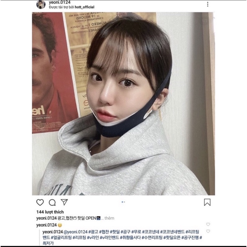 Gen nịt mặt giảm mỡ nọng cằm ⭐️ Định hình khuôn mặt thon gọn vline - TaeHee