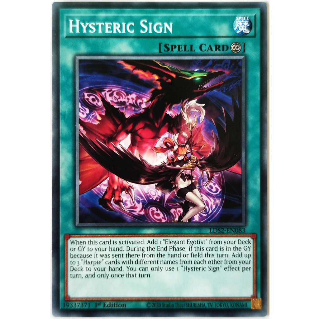 [Thẻ Yugioh] Hysteric Sign |EN| Common
