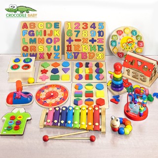 Đồ Chơi Giáo Dục Montessori Bằng Gỗ Giúp Bé Phát Triển Kỹ Năng Toàn Diện