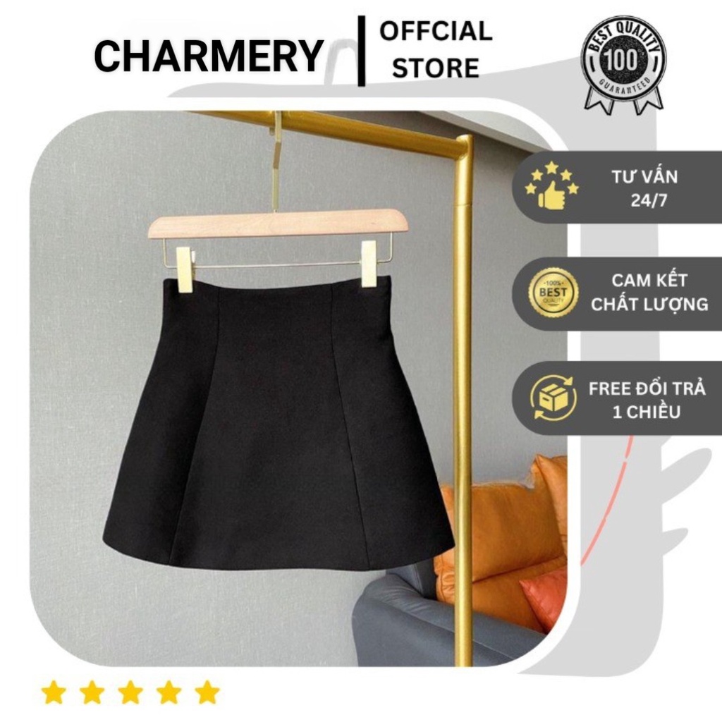 Chân Váy Con Ong Lưng Cao BIG SIZE Dáng Chữ A Xòe Chất Kaki Mềm Cao Cấp | BigBuy360 - bigbuy360.vn