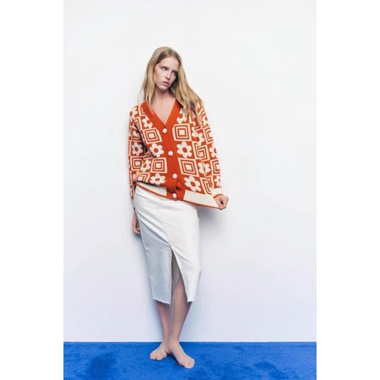 Áo cardigan len zara auth