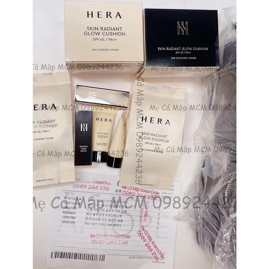 Dòng dưỡng và trang điểm Hera MINI các loại