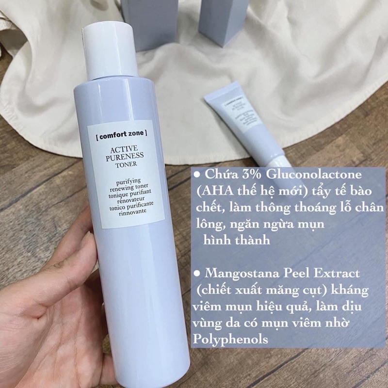 ACTIVE PURENESS TONER Toner tái tạo và thanh lọc da phân phối chính thức