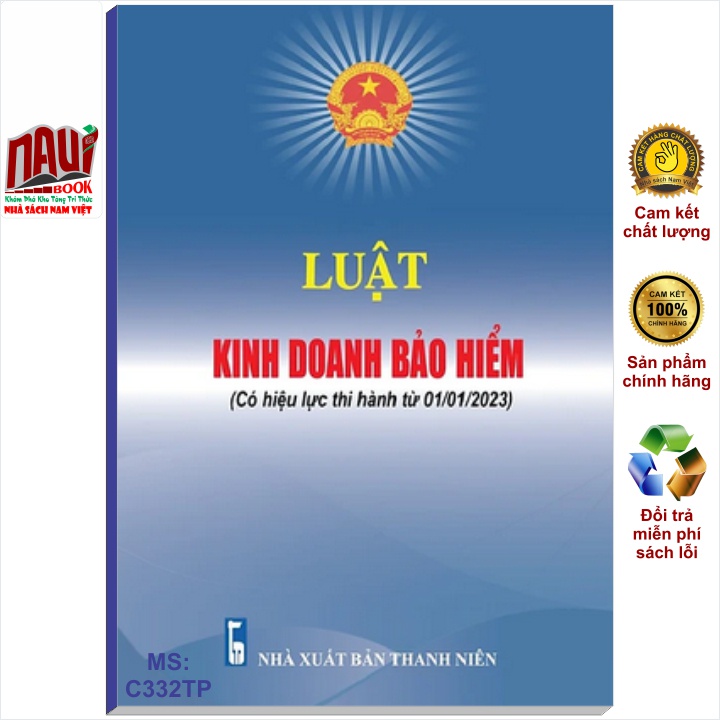 Sách Luật Kinh Doanh Bảo Hiểm 2022