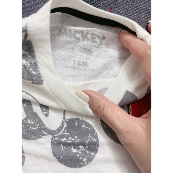 Bộ mickey ghi sữa bé trai