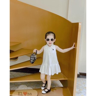 Váy bé gái 💟 💟 váy polo thêu 💟 💟 cho bé 1-8 tuổi