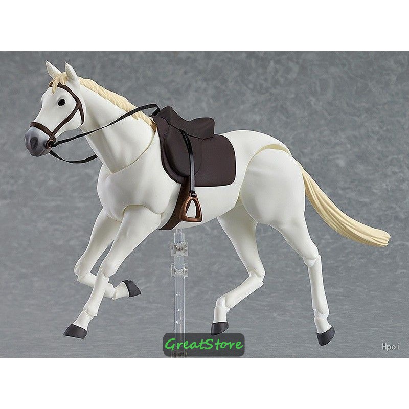 MÔ HÌNH NGỰA TUẤN MÃ, BẠCH MÃ KHỚP CỬ ĐỘNG 241 Horse 1:12 scale FIGMA Action Fiugre 16 cm