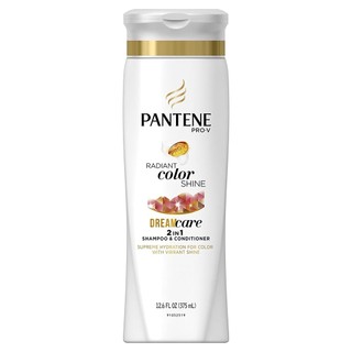 Dầu Gội & Xả Dành Cho Tóc Nhuộm Pantene Pro-V Radiant Color Shine 2in1 375ml (Mỹ)