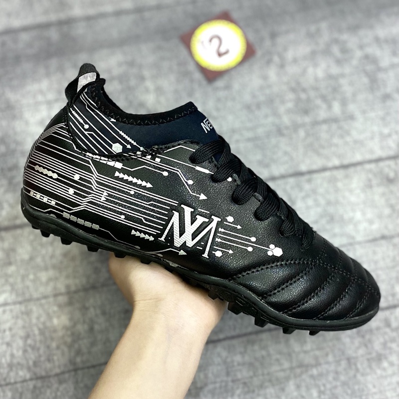 Giày đá bóng nam chính hãng WARIOR hàng công ty, giày đá banh sân cỏ nhân tạo đế đinh dăm TF đã khâu đế