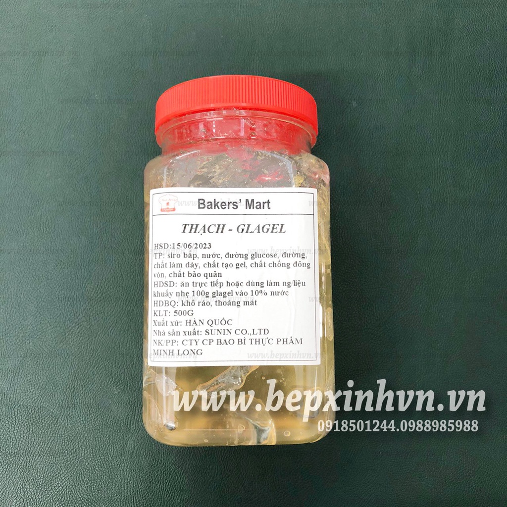 Chất làm bóng trái cây Glagel 500g
