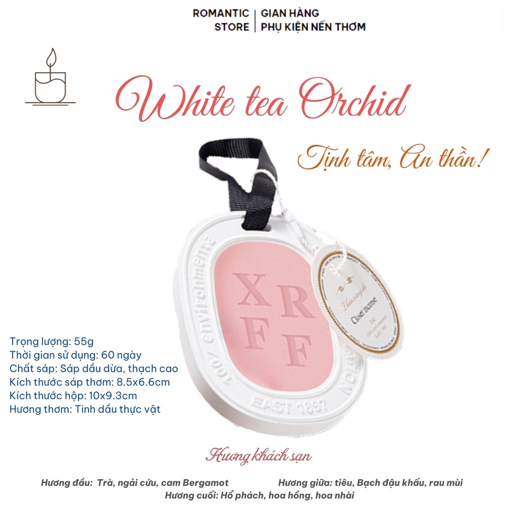 Sáp Thơm Phòng Tủ Quần áo Treo Xe Ô tô Tinh Dầu Tự Nhiên Hương Thơm Dài Lâu XRFF
