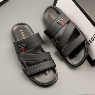 Dép nam quai ngang cao cấp KEEDO KD2802