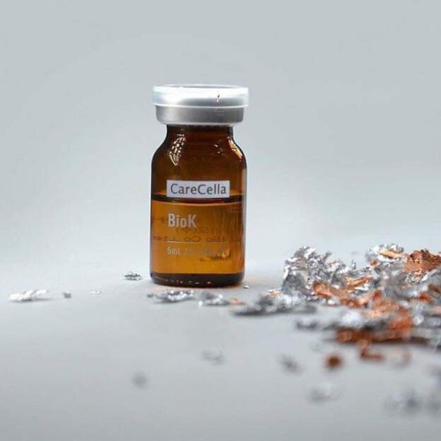 Serum Tế Bào Gốc nội sinh Bio K BioK CareCella siêu phục hồi tái tạo sau vi kim CareCella hàng chuẩn