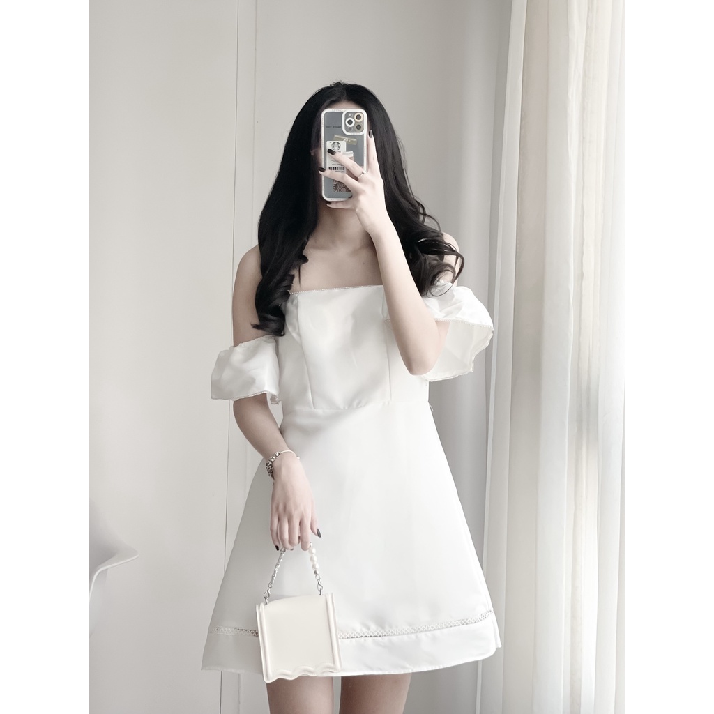 |The Berry Closet| Váy 2 Dây Gắn Đá