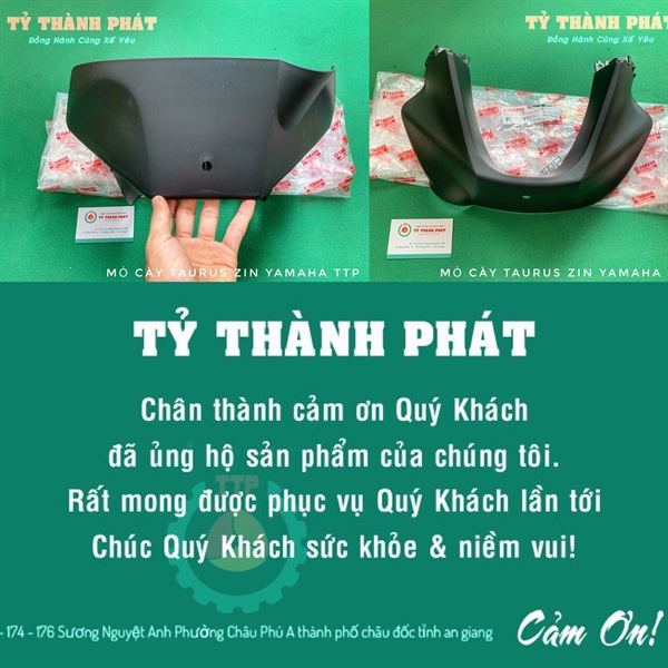 Mỏ cày Taurus Đen Nhámm zin