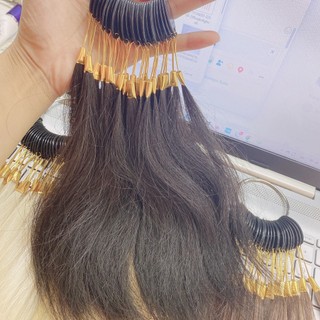  Tóc Thật 100% Dùng Để Thí Nghiệm Thuốc Nhuộm Tóc Human Hair For Testing Color Cream - TDT115 